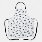 Penguin Flight Squad | Ocean Art Design エプロン (正面)