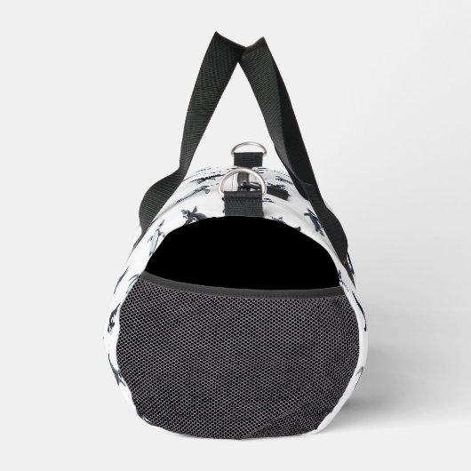 Penguin Flight Squad | Ocean Art Design ダッフルバッグ (右)