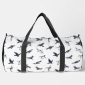 Penguin Flight Squad | Ocean Art Design ダッフルバッグ (正面)