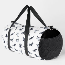Penguin Flight Squad | Ocean Art Design ダッフルバッグ
