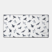 Penguin Flight Squad | Ocean Art Design デスクマット (正面)