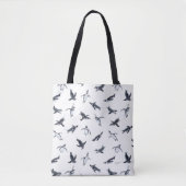 Penguin Flight Squad | Ocean Art Design トートバッグ (正面)