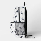 Penguin Flight Squad | Ocean Art Design プリントバックパック (右)