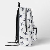 Penguin Flight Squad | Ocean Art Design プリントバックパック (左)
