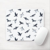 Penguin Flight Squad | Ocean Art Design マウスパッド (マウス)