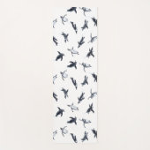 Penguin Flight Squad | Ocean Art Design ヨガマット (正面)