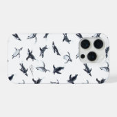 Penguin Flight Squad | Ocean Art Design iPhoneケース (裏面横)