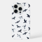Penguin Flight Squad | Ocean Art Design iPhoneケース (裏面)