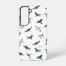 Penguin Flight Squad | Ocean Art Design Samsung Galaxy S22ケース