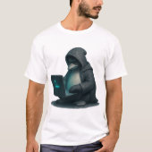 Penguin Hacker Tシャツ (正面)