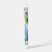 Penguin Harmony 051124AREF132 - Watercolor iPhoneケース (左側面)