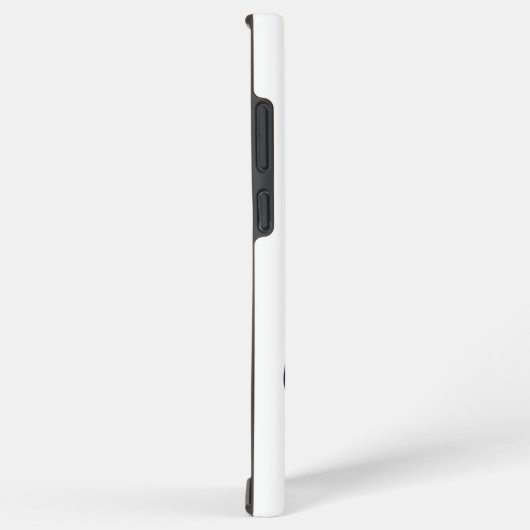 Penguin holding a sign with custom message samsung galaxyケース (右側面)