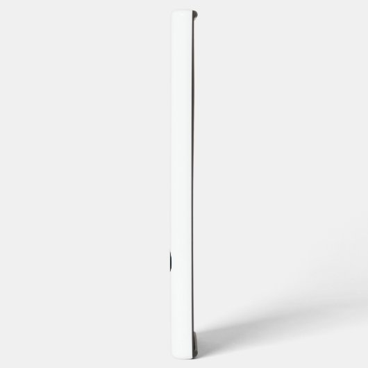 Penguin holding a sign with custom message samsung galaxyケース (左側面)