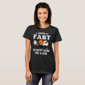 Penguin  I Didn't Fart My Butt Blew You A Kiss Tシャツ (正面フル)
