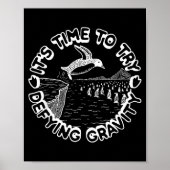Penguin It's Time To Try Defying Gravity  ポスター (正面)