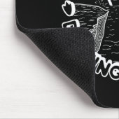 Penguin It's Time To Try Defying Gravity  マウスパッド (コーナー)