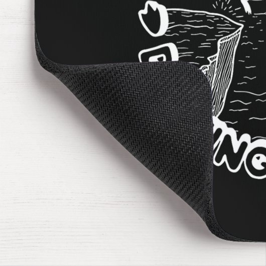 Penguin It's Time To Try Defying Gravity マウスパッド (コーナー)