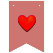 Penguin Love Banner (1) バンティングフラッグ (第3の旗)