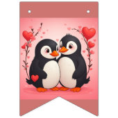 Penguin Love Banner (2) バンティングフラッグ (第3の旗)