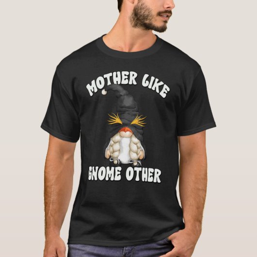 Penguin Mom Life Gnome Graphic For Women Mothers D Tシャツ (正面)