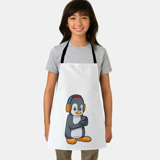 Penguin Music Headphone エプロン (インサイチュ)