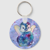 Penguin named Button キーホルダー (正面)