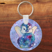 Penguin named Button キーホルダー (正面)