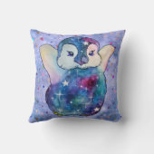 Penguin named Button クッション (裏面)