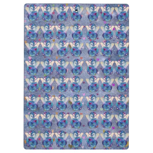 Penguin named Button クリップボード (裏面)