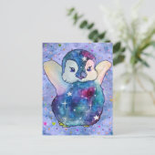 Penguin named Button ポストカード (スタンド正面)