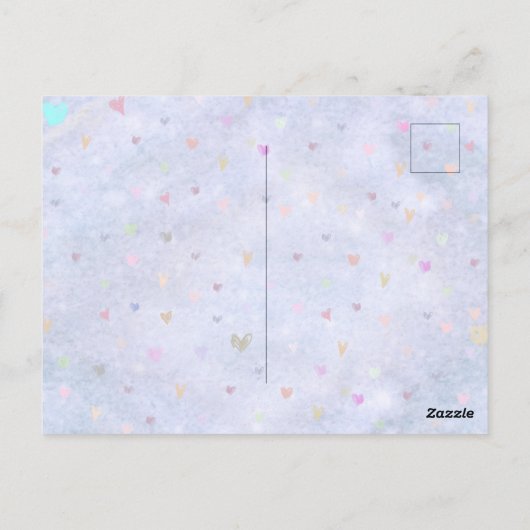 Penguin named Button ポストカード (裏面)