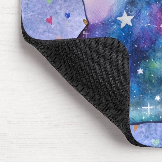 Penguin named Button マウスパッド (コーナー)