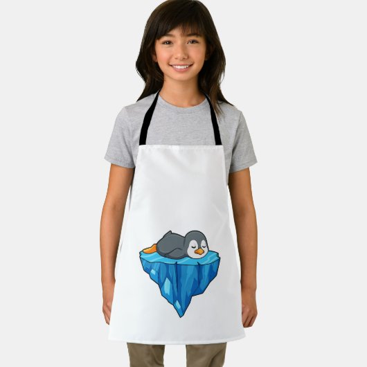 Penguin on Ice floe エプロン (インサイチュ)