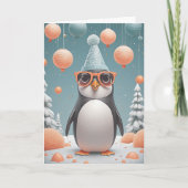Penguin Party Wishes カード (正面)