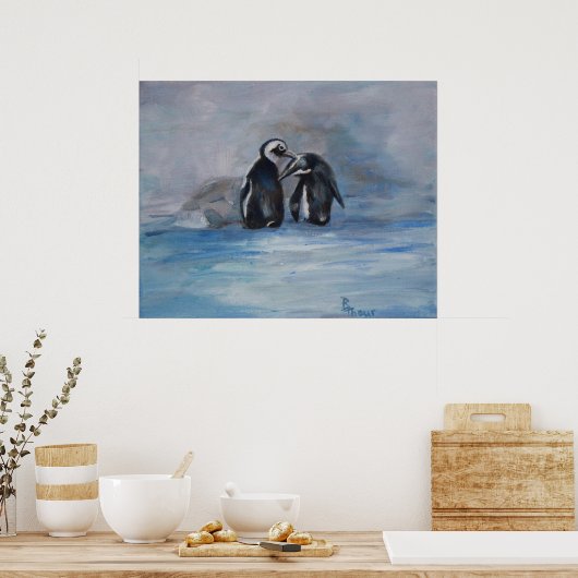 Penguin Poster ポスター (キッチン)