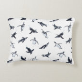 Penguin Squadron | Ocean Art Design アクセントクッション (裏面)