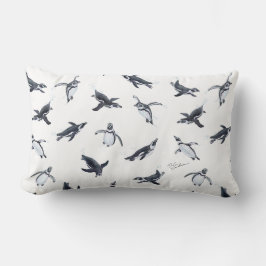 Penguin Squadron | Ocean Art Design ランバークッション