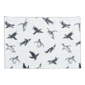 Penguin Squadron | Ocean Art Design 枕カバー (裏面-右)