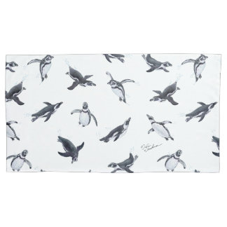 Penguin Squadron | Ocean Art Design 枕カバー