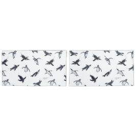 Penguin Squadron | Ocean Art Design 枕カバー