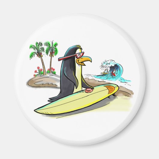 pEnGuIn sUrFeR マグネット (正面)