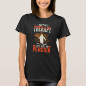 Penguin Therapy Yellow eyed Penguin Tシャツ (正面)