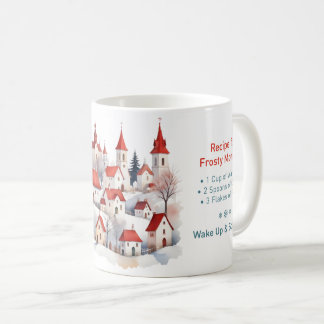 Penguin "Wake Up and Sparkle" Winter Mug コーヒーマグカップ