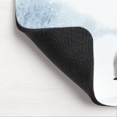 Penguin Watercolor マウスパッド (コーナー)