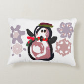 Penguin Winter  アクセントクッション (裏面)
