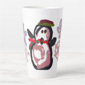 Penguin Winter  カフェラテマグ (正面)