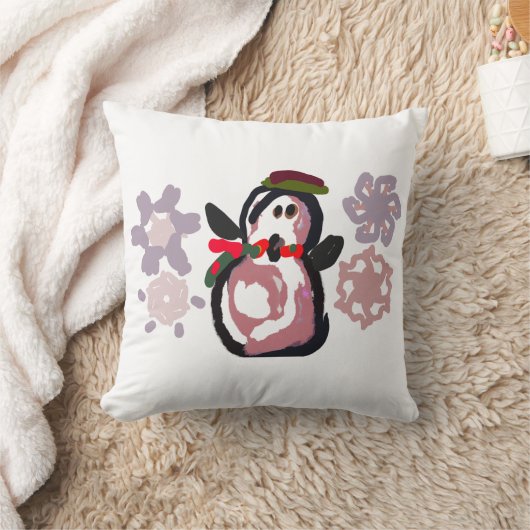 Penguin Winter クッション (ブランケット)