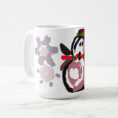 Penguin Winter  コーヒーマグカップ (正面左)