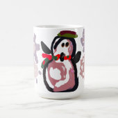 Penguin Winter  コーヒーマグカップ (中央)
