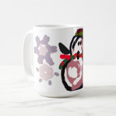 Penguin Winter  コーヒーマグカップ (正面左)